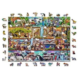 Wooden Puzzle 1000 The Amazing Animal Kingdom 8