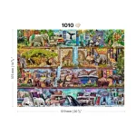 Wooden Puzzle 1000 The Amazing Animal Kingdom 7