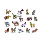 Wooden Puzzle 1000 The Amazing Animal Kingdom 6