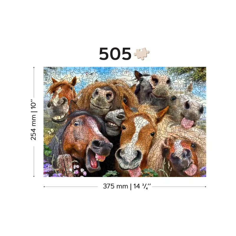 Wooden Puzzle 500 Horsing Around 1 -3