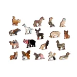 Wooden Puzzle 500 Horsing Around 1 - 4