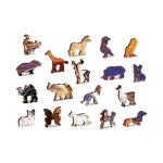 Wooden Puzzle 1000 Wild Horses On The Beach 6