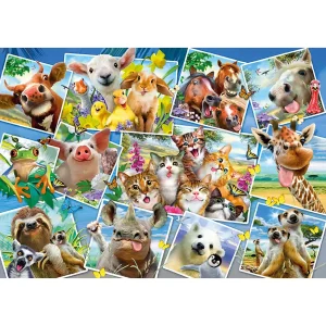 Wooden Puzzle 1000 Animal Postcards 9