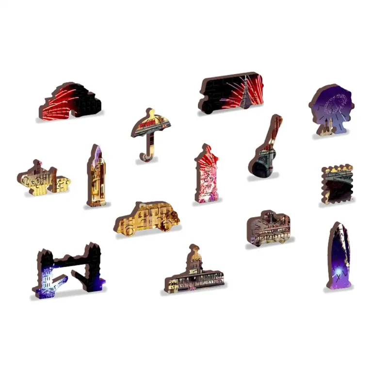 Wooden Puzzle 500 London By Night 6