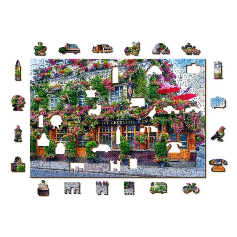 Wooden Puzzle 500 London Pub 8