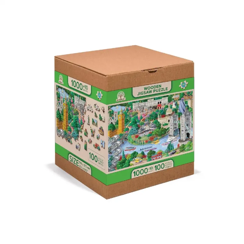 Wooden Puzzle 1000 London Sights 4