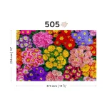 Wooden Puzzle 500 Blooming Flowers 6