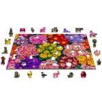 Wooden Puzzle 500 Blooming Flowers 7