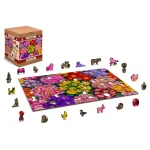 Wooden Puzzle 500 Blooming Flowers 8