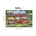 Wooden Puzzle 500 Seasons House Summer 1-3