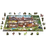 Wooden Puzzle 500 Seasons House Summer 1-7