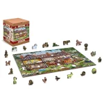 Wooden Puzzle 500 Seasons House Summer 1-8