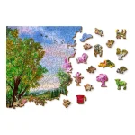 Wooden Puzzle 1000 Springtime Cottage 1