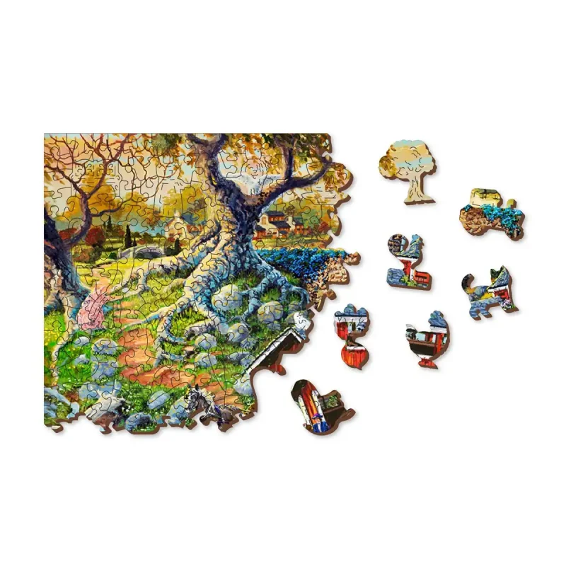 Wooden Puzzle 500 Countryside Bridges 1 - 9