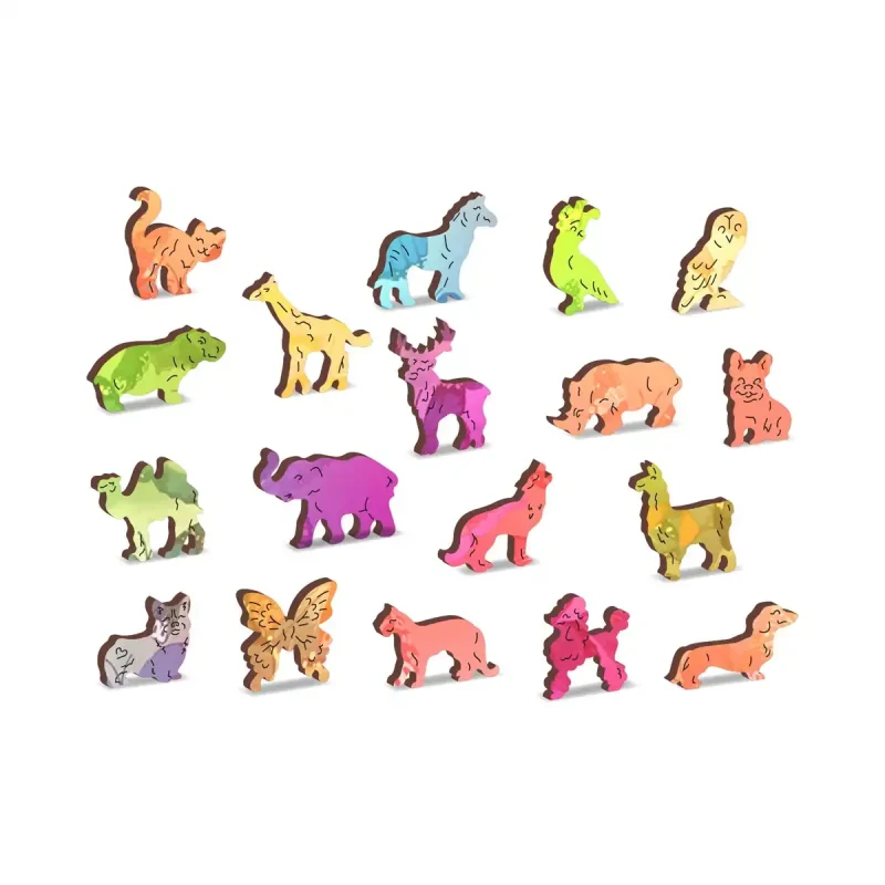 Wooden Puzzle 1000 Butterfly Dreams 6