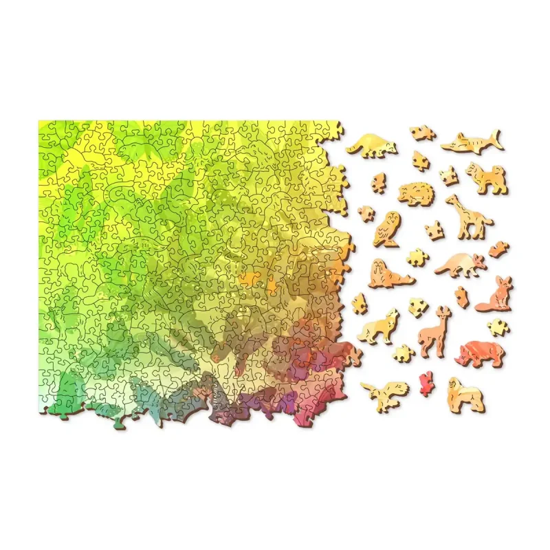 Wooden Puzzle 1000 Butterfly Dreams 1