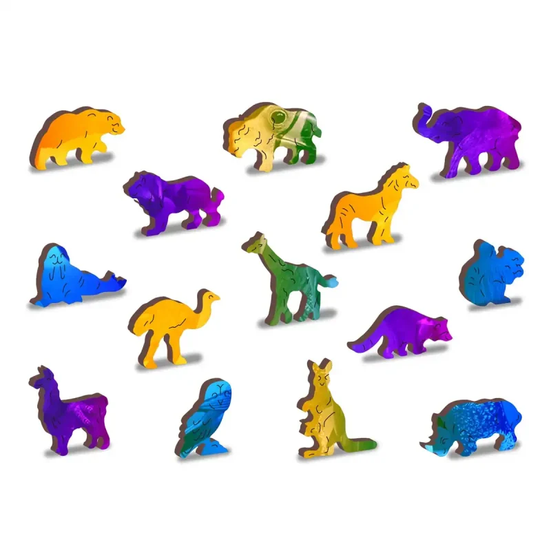 Wooden Puzzle 200 Birds Paradise 5
