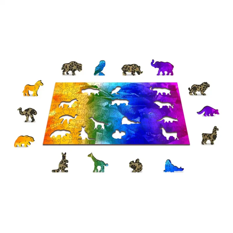 Wooden Puzzle 200 Birds Paradise 7