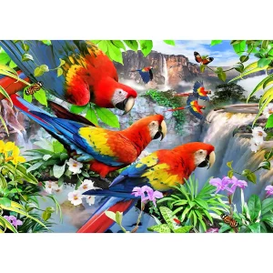 Wooden Puzzle 500 Parrot Island 9