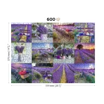 Wooden Puzzle 1000 Lavender France 7