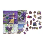 Wooden Puzzle 1000 Lavender France 1