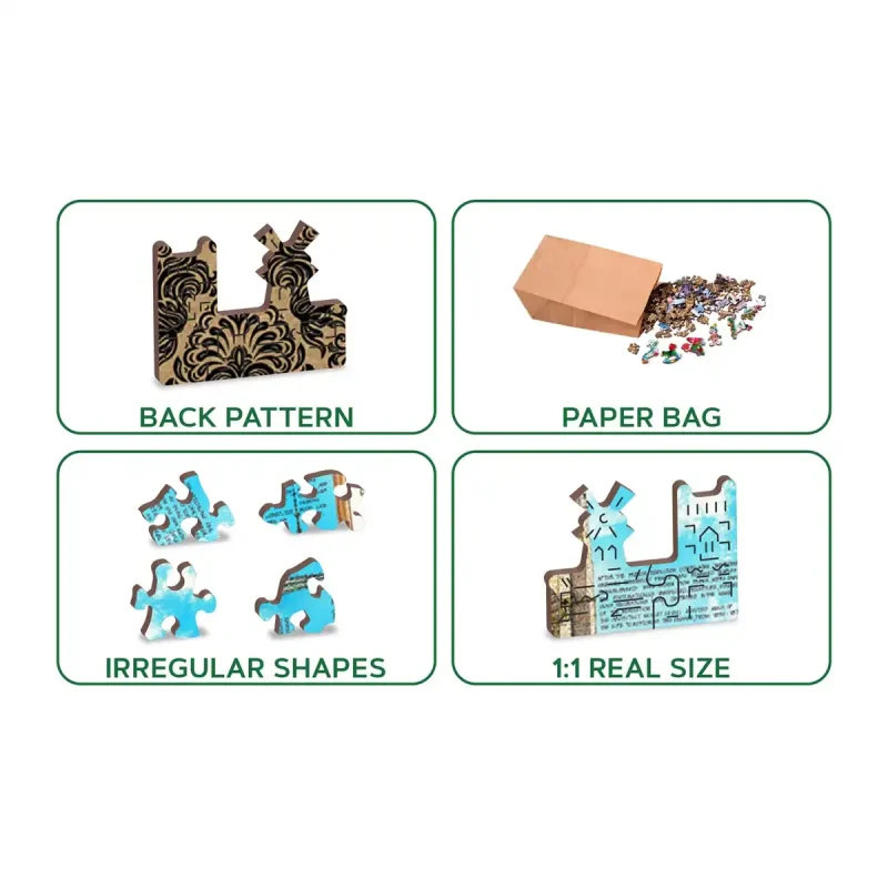 Wooden Puzzle 1000 Notre Dame 5