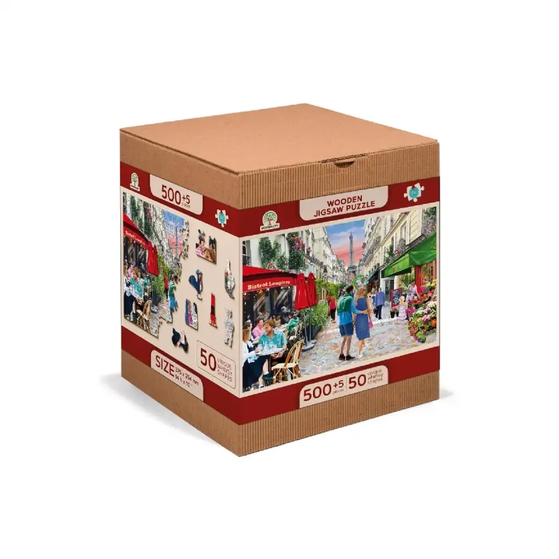 Wooden Puzzle 500 Paris Bistro 1 - 6