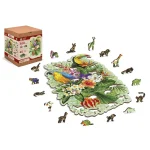 Wooden Puzzle 300 Tropical Birds 3