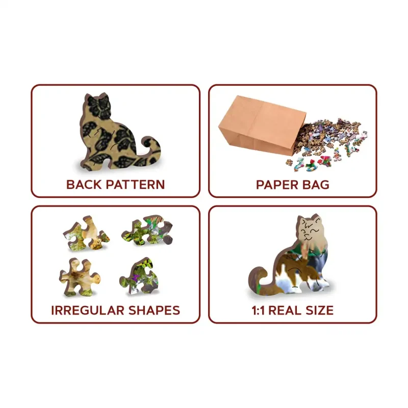 Wooden Puzzle 250 Lion Roar 5