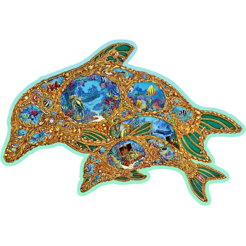 Wooden Puzzle 250 Jewels Of The Sea 9