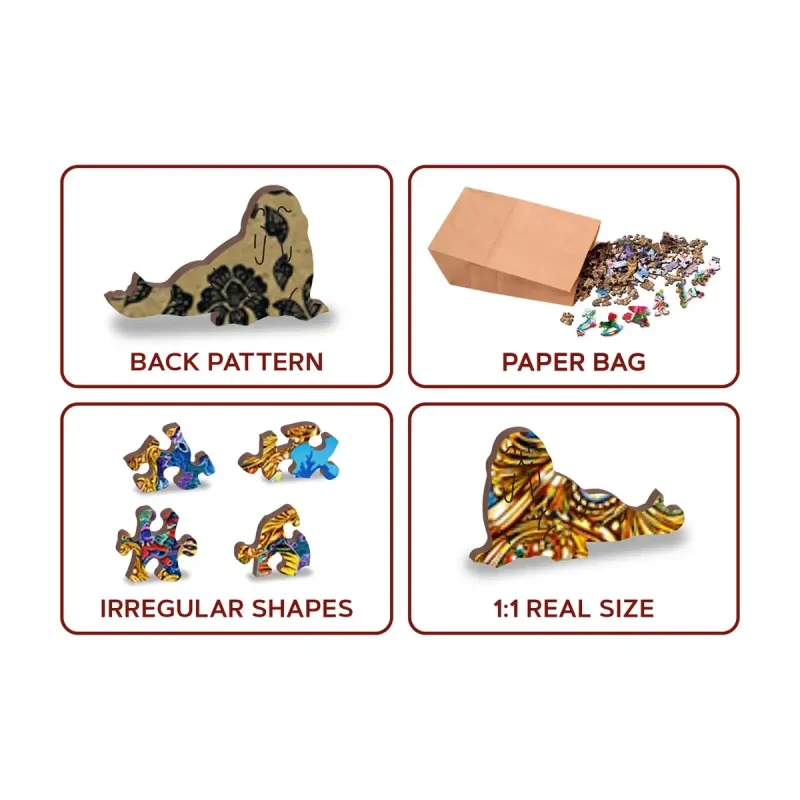 Wooden Puzzle 250 Jewels Of The Sea 5