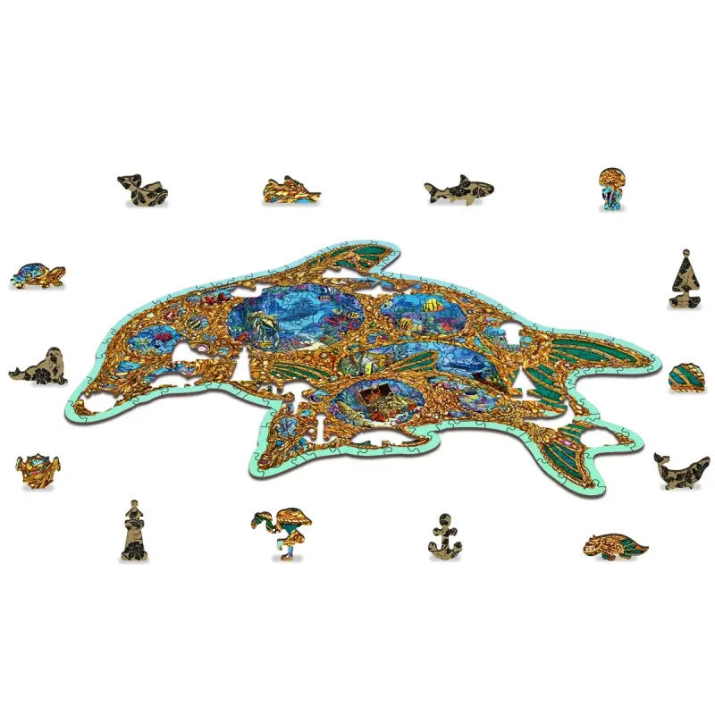 Wooden Puzzle 250 Jewels Of The Sea 3