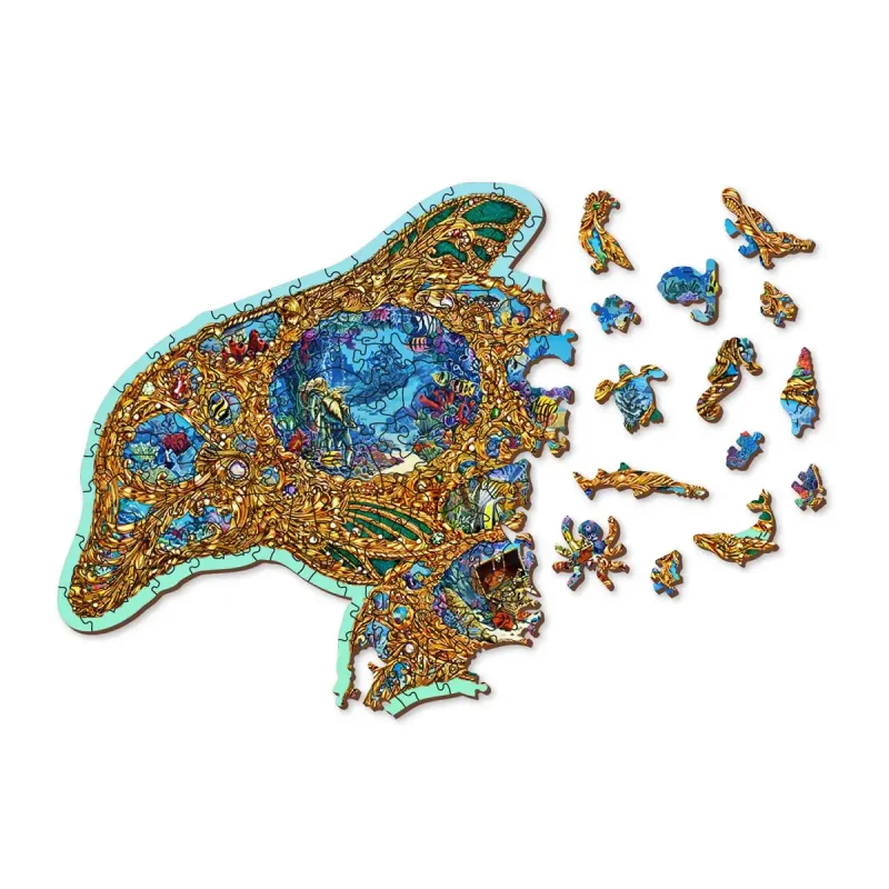 Wooden Puzzle 250 Jewels Of The Sea 1