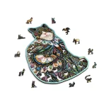 Wooden Puzzle 250 The Jeweled Cat 4