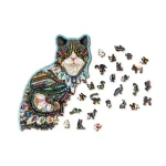 Wooden Puzzle 250 The Jeweled Cat 2