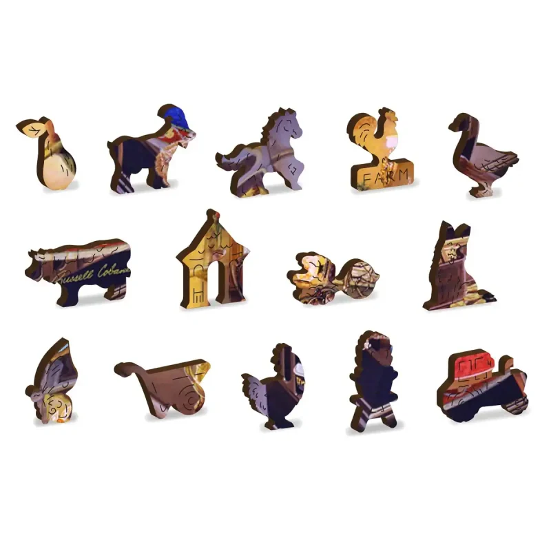 Wooden Puzzle 250 Cozy Gramophone 6