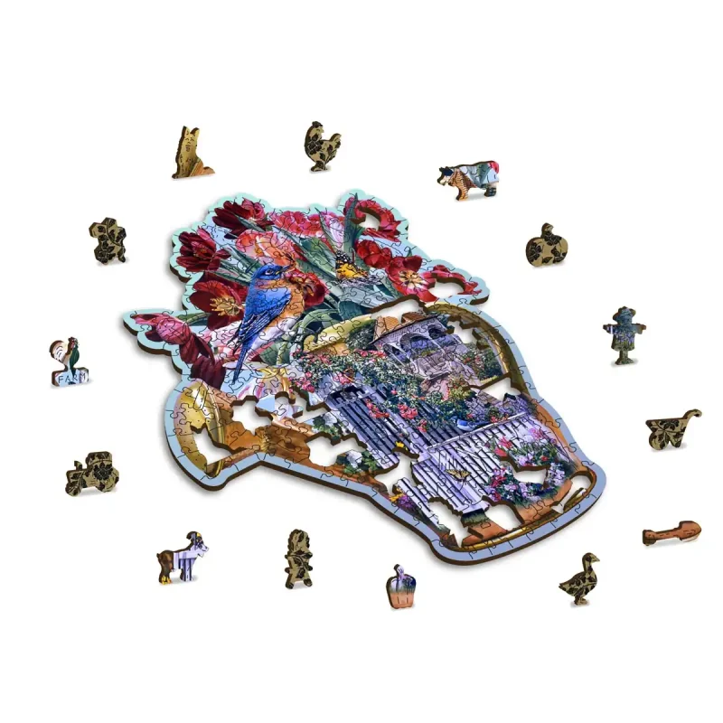 Wooden Puzzle 250 Secret Watering Can 3