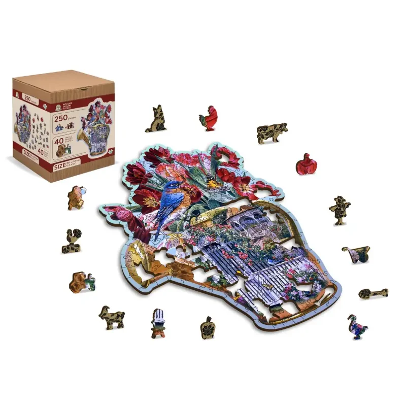 Wooden Puzzle 250 Secret Watering Can 2
