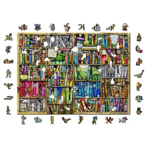 Wooden Puzzle 1000 Bookshelf 8