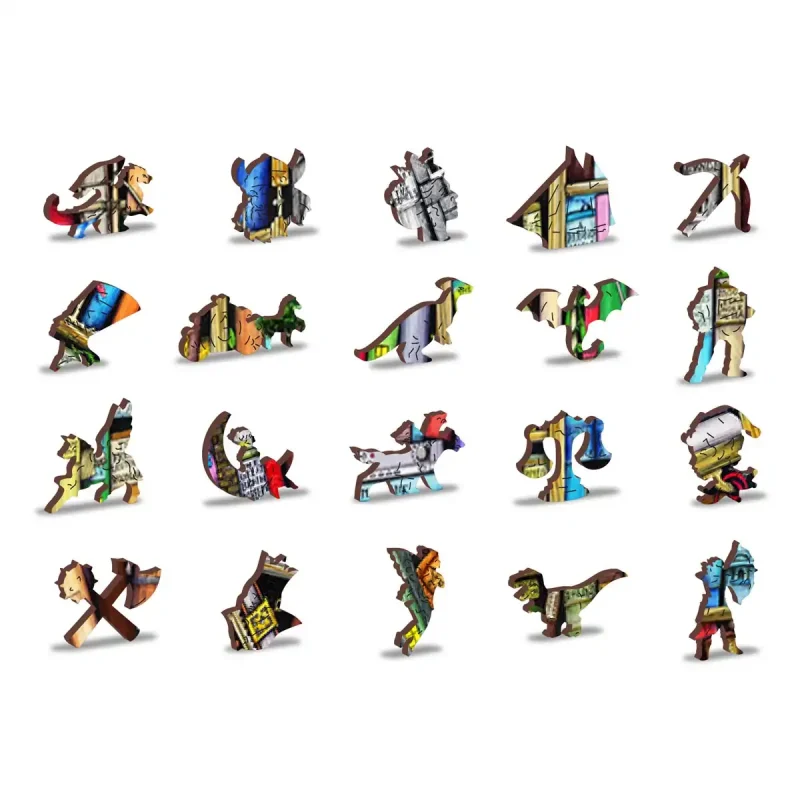 Wooden Puzzle 1000 Bookshelf 6