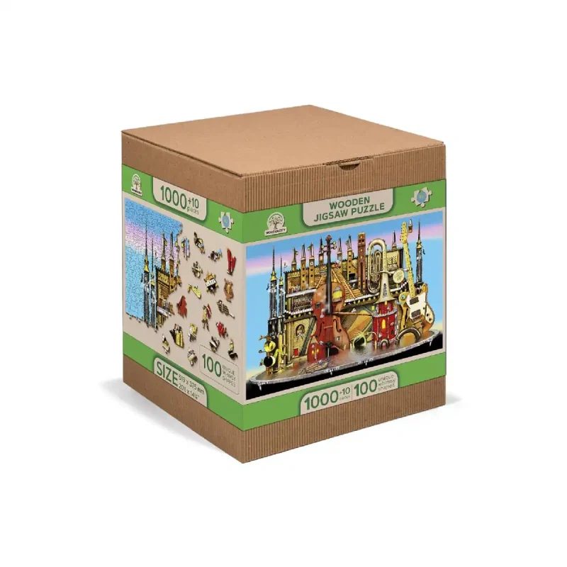 Wooden Puzzle 1000 Music Castle 4