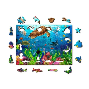 Wooden Puzzle 200 Diving Paradise 2