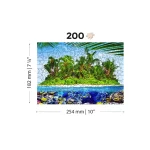 Wooden Puzzle 200 Exotic Treasure Island 6