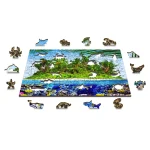 Wooden Puzzle 200 Exotic Treasure Island 7