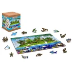 Wooden Puzzle 200 Exotic Treasure Island 8