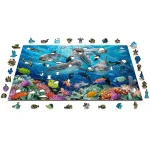 Wooden Puzzle 1000 Happy Dolphins 3