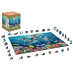 Wooden Puzzle 1000 Happy Dolphins 2
