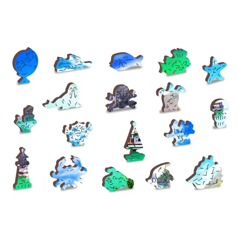 Wooden Puzzle 1000 Halong Bay, Vietnam 6