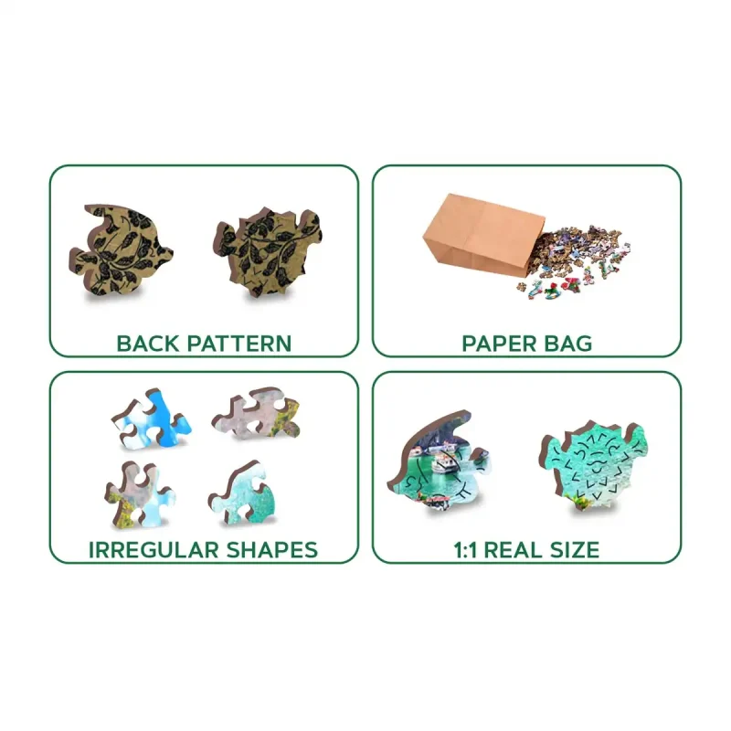 Wooden Puzzle 1000 Halong Bay, Vietnam 5