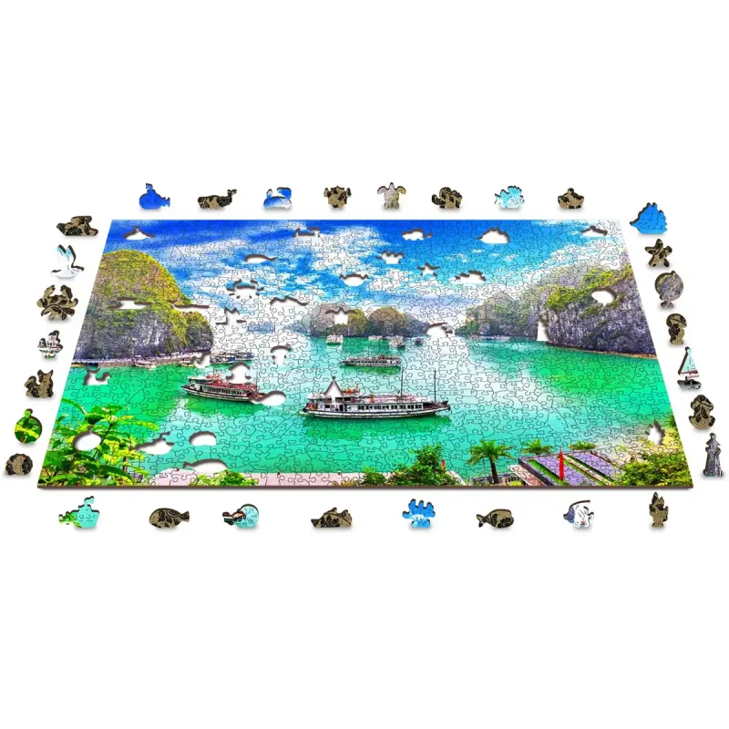 Wooden Puzzle 1000 Halong Bay, Vietnam 3